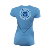 Womens Authentic Performance V Neck - Indie Blue