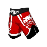 "Electron 2.0" Fightshorts - Red/White