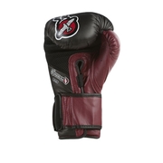 Tokushu 10oz Gloves - Black/Crimson
