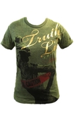 Risque S/S Single Burnout Tee - Green