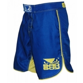 MMA Shorts - Blue/Yellow