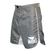 MMA Shorts - Grey/White
