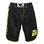 MMA Shorts - Black/Yellow