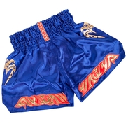 Muay Thai shorts - BLUE GOLD