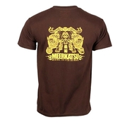 Meerkatsu Heavenly Lions T-Shirt - Brown