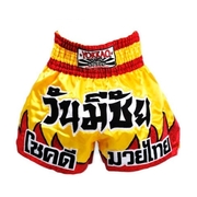 Red Flames Muay Thai shorts