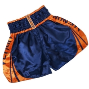 "Muay Pam" Muay Thai shorts - Navy/Orange