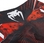 "GALACTIC" FIGHTSHORTS - BLACK/RED