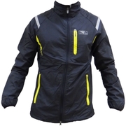 Fitness Jacket - Black/Charcoal/Yellow