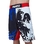 Fight Shorts Krazy Bee - White/Blue