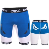 Sphere Compression Shorts - Blue/White