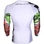 Collage Performance Silver Rashguard Long Sleeve - White