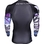 Collage Performance Rashguard Long Sleeve - Blue