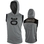 Sleeveless Hoodie - Silverlake/Black