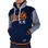 "Tokyo" Hoodie Zip - Navy/Orange