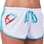 Womens Fit Shorts ANGIE - White