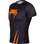 Challenger Rash Guard - Short Sleeves Black/Orange