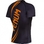 Challenger Rash Guard - Short Sleeves Black/Orange