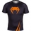 Challenger Rash Guard - Short Sleeves Black/Orange