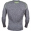 Contender 2.0 Compression T-Shirt - Long Sleeves - Heather Grey