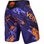 Neo Camo Fightshorts - Blue/Orange