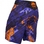 Neo Camo Fightshorts - Blue/Orange