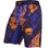 Neo Camo Fightshorts - Blue/Orange