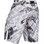 Neo Camo Fightshorts - White/Black