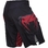 Train Hard Hit Heavy Fightshorts - Black/Red