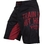 Train Hard Hit Heavy Fightshorts - Black/Red