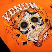 New Santa Muerte Hoodie - Orange