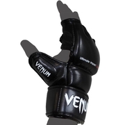 "Impact" MMA Gloves Skintex Leather - Black